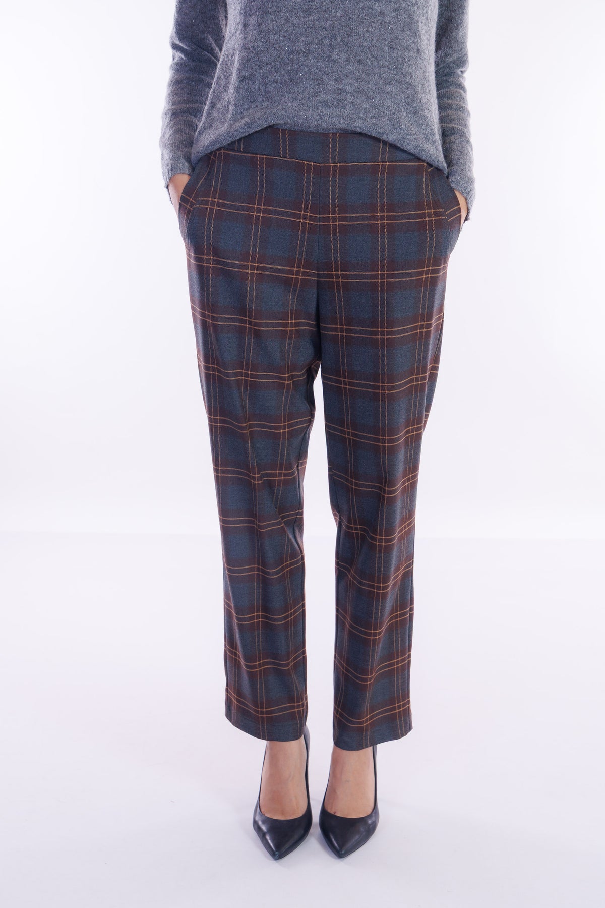 Pantalone jogging quadri