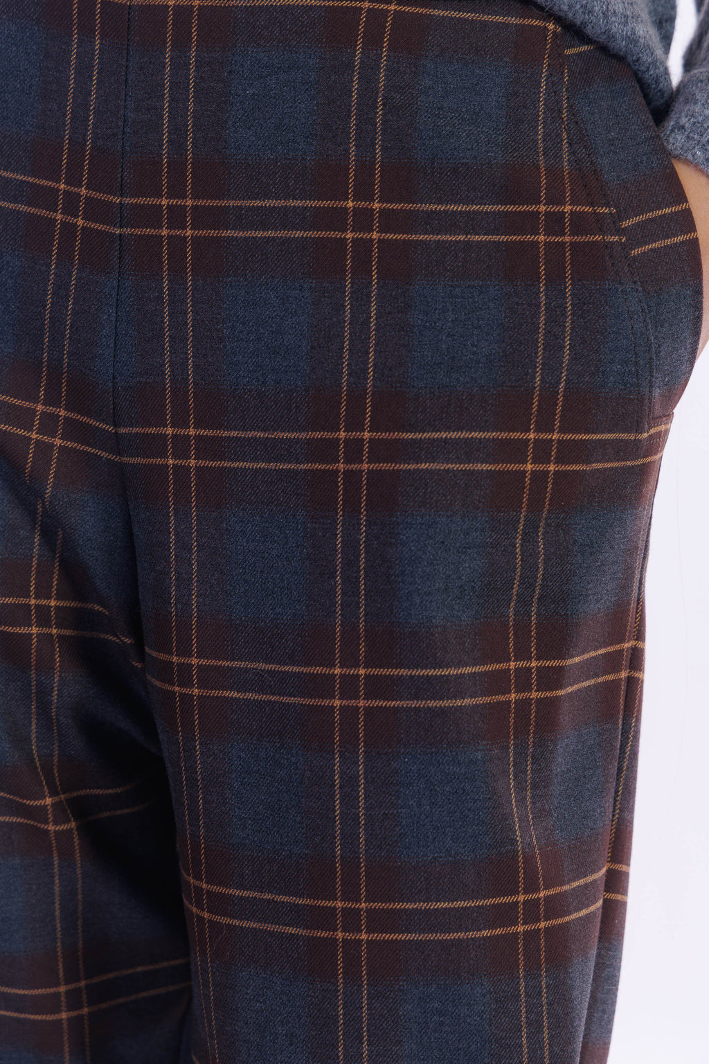 Pantalone jogging quadri