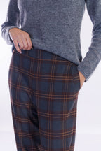 Pantalone jogging quadri