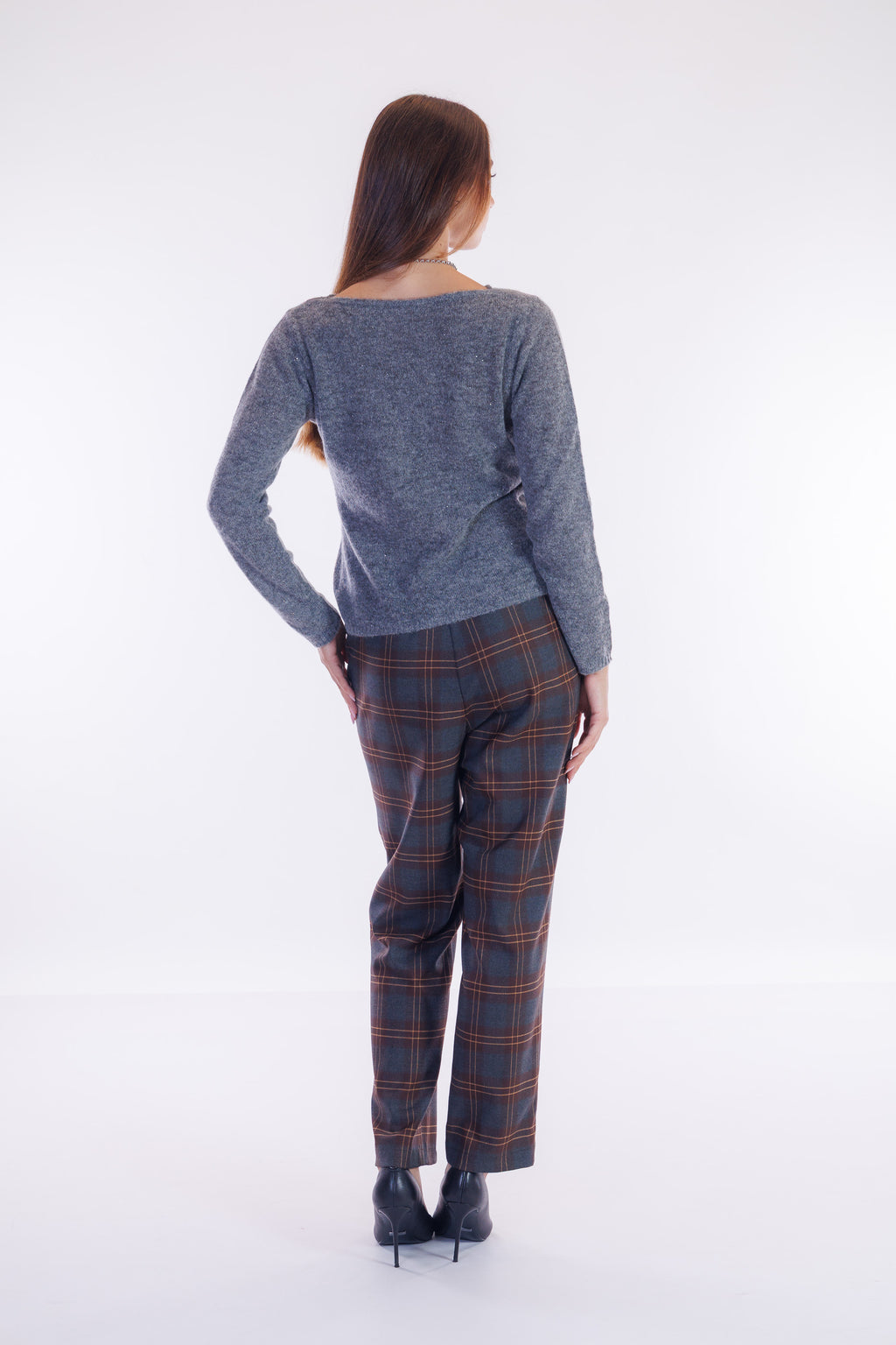 Pantalone jogging quadri