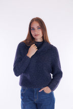 Maglia mohair e lurex