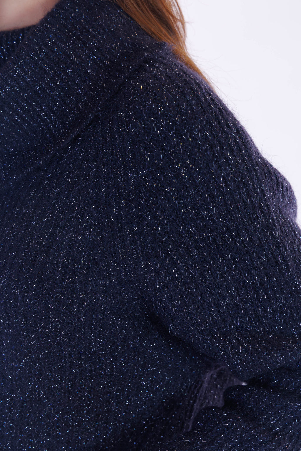 Maglia mohair e lurex