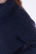 Maglia mohair e lurex