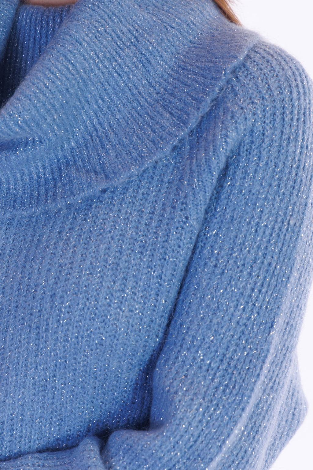 Maglia mohair e lurex