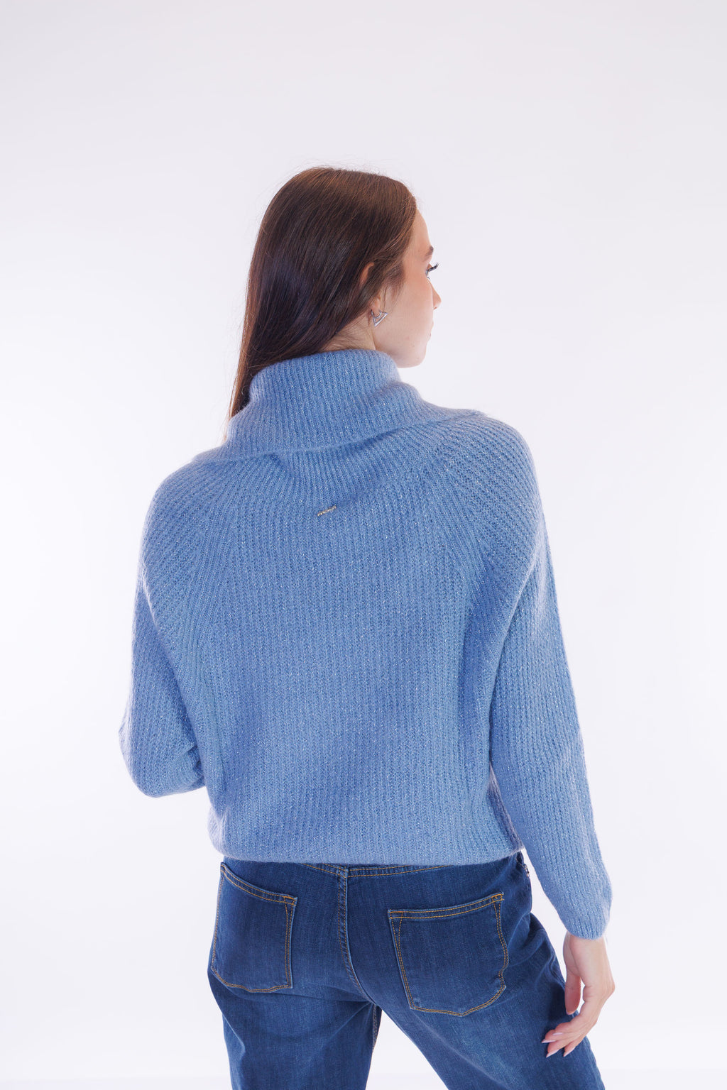 Maglia mohair e lurex