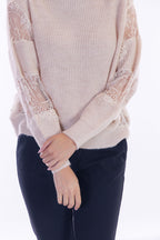 Maglia pizzo fianco