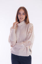 Maglia pizzo fianco