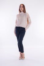 Maglia pizzo fianco