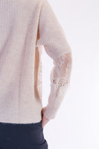 Maglia pizzo fianco
