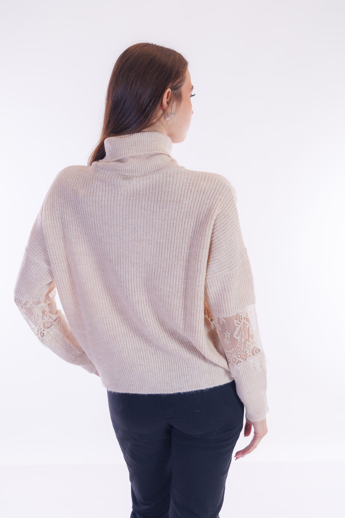 Maglia pizzo fianco