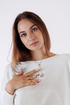 Collana ciondoli perle