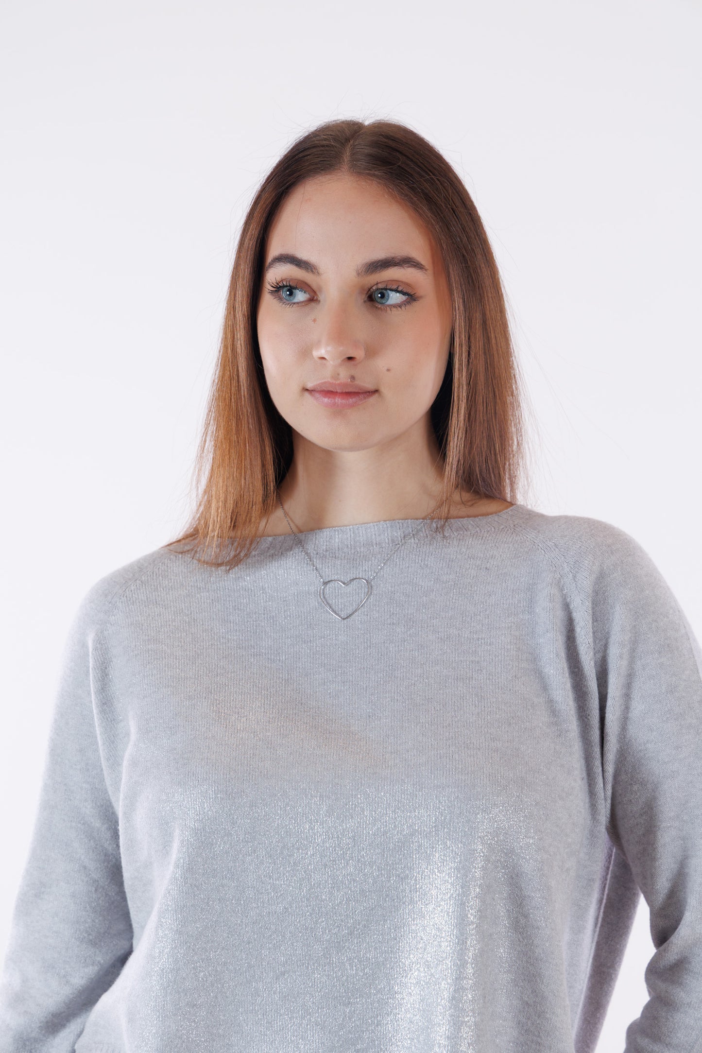 Collana argento cuore