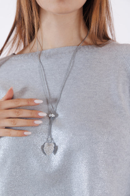 Collana cuori pendenti