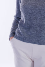 Maglia micro paillettes merinos