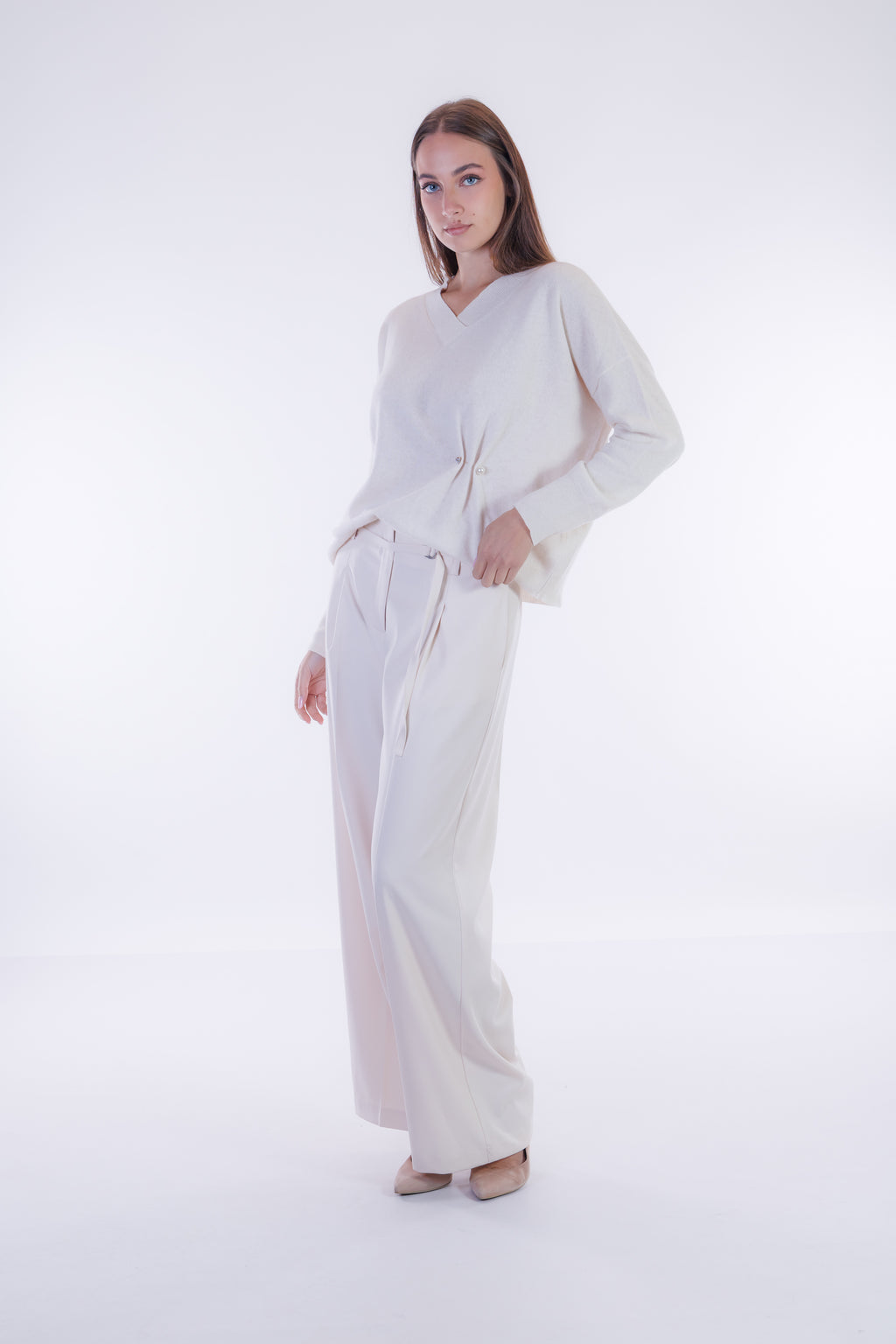Pantalone flanella cinturina
