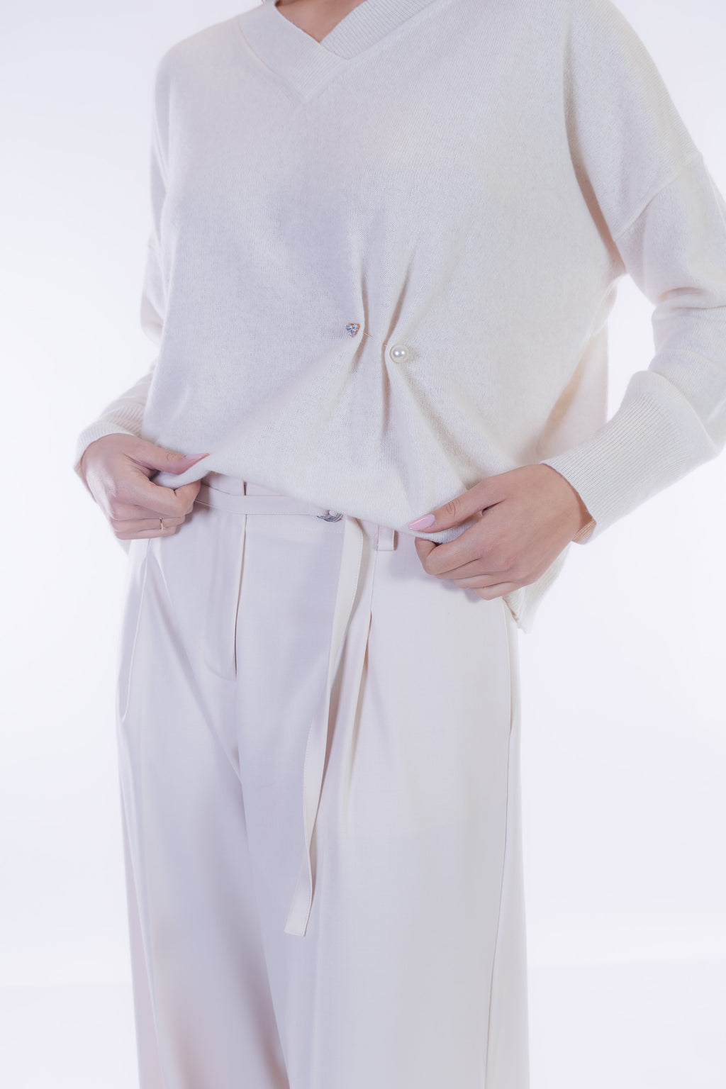 Pantalone flanella cinturina