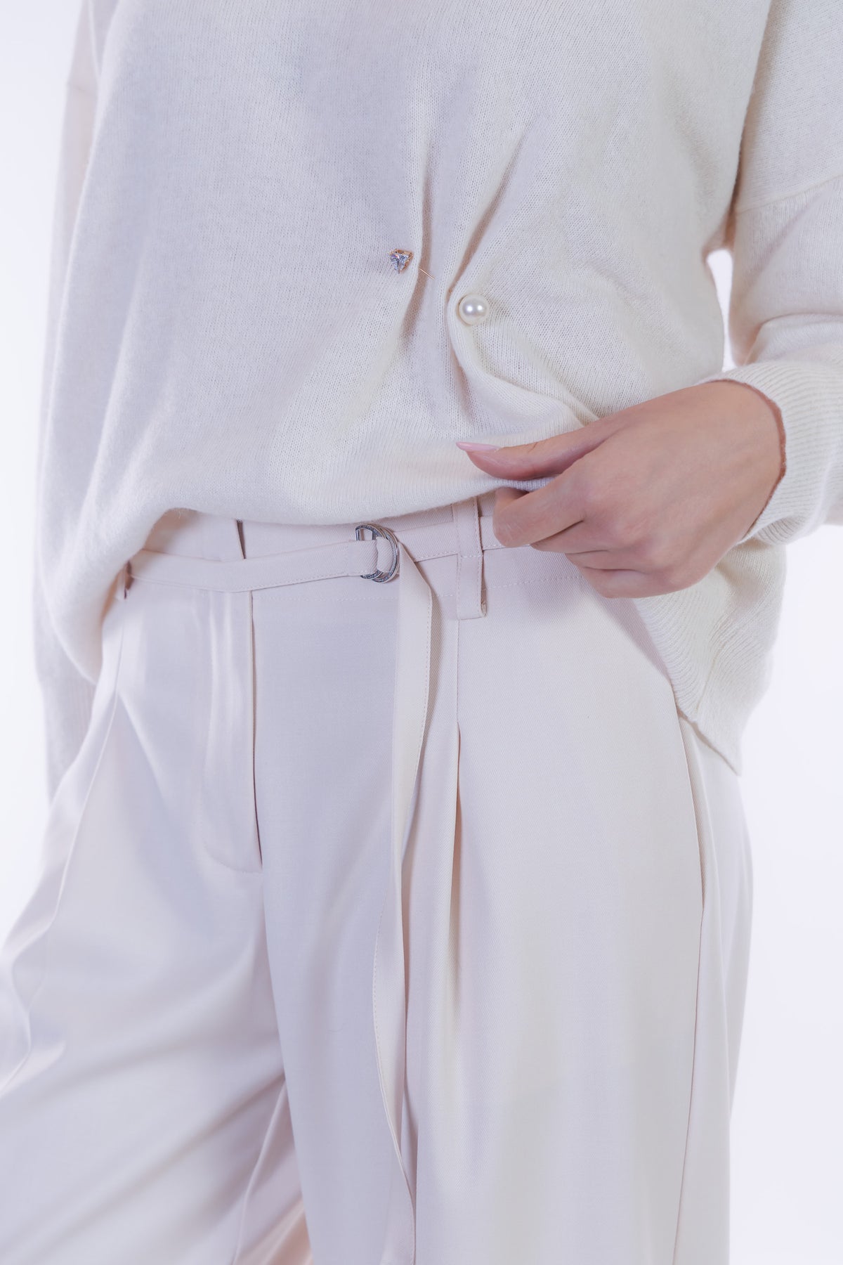 Pantalone flanella cinturina