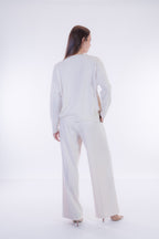 Pantalone flanella cinturina