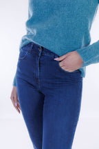 Jeans skinny risvoltino