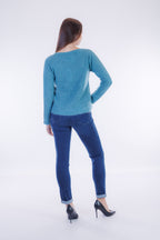 Jeans skinny risvoltino