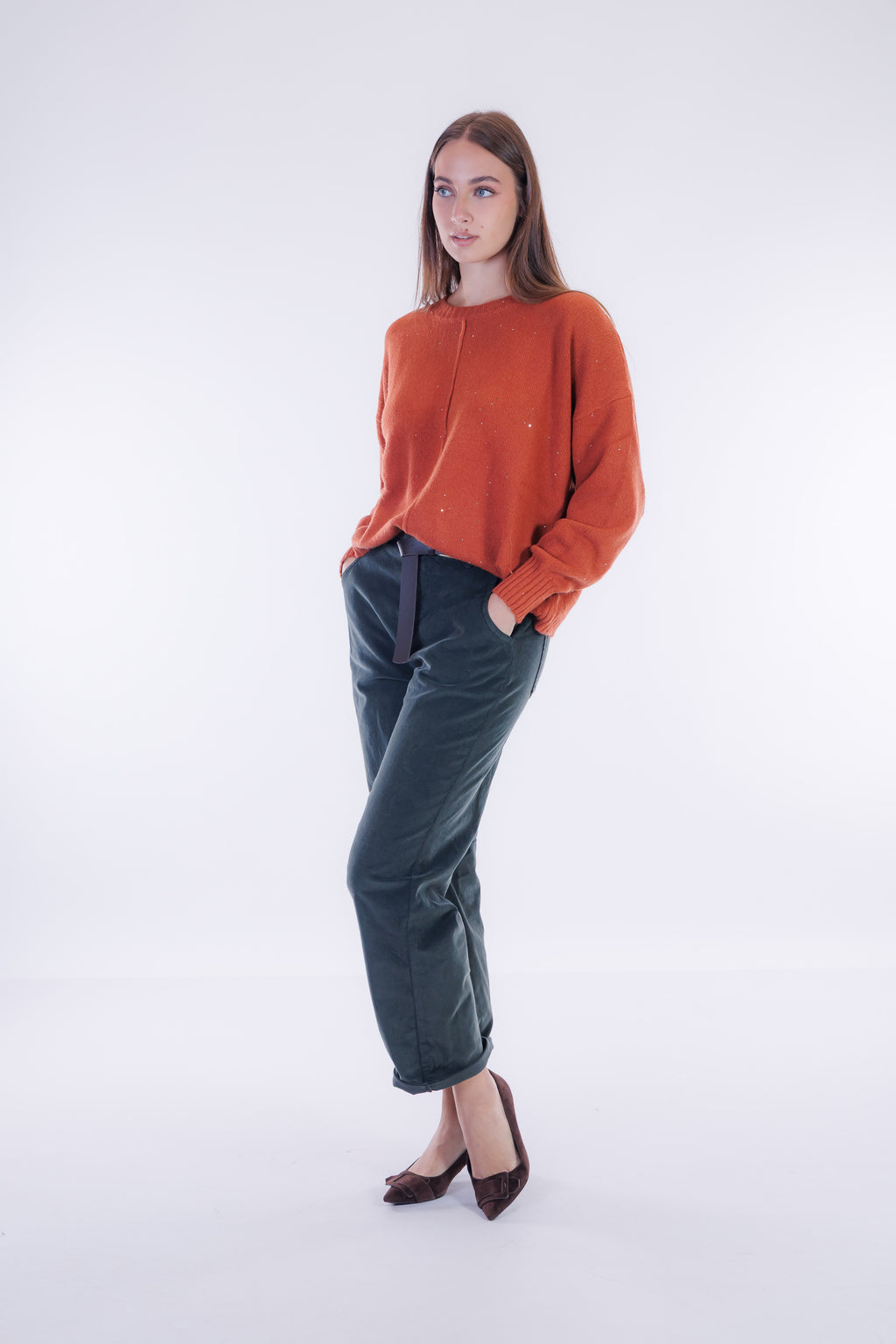 Maglia collo staccabile