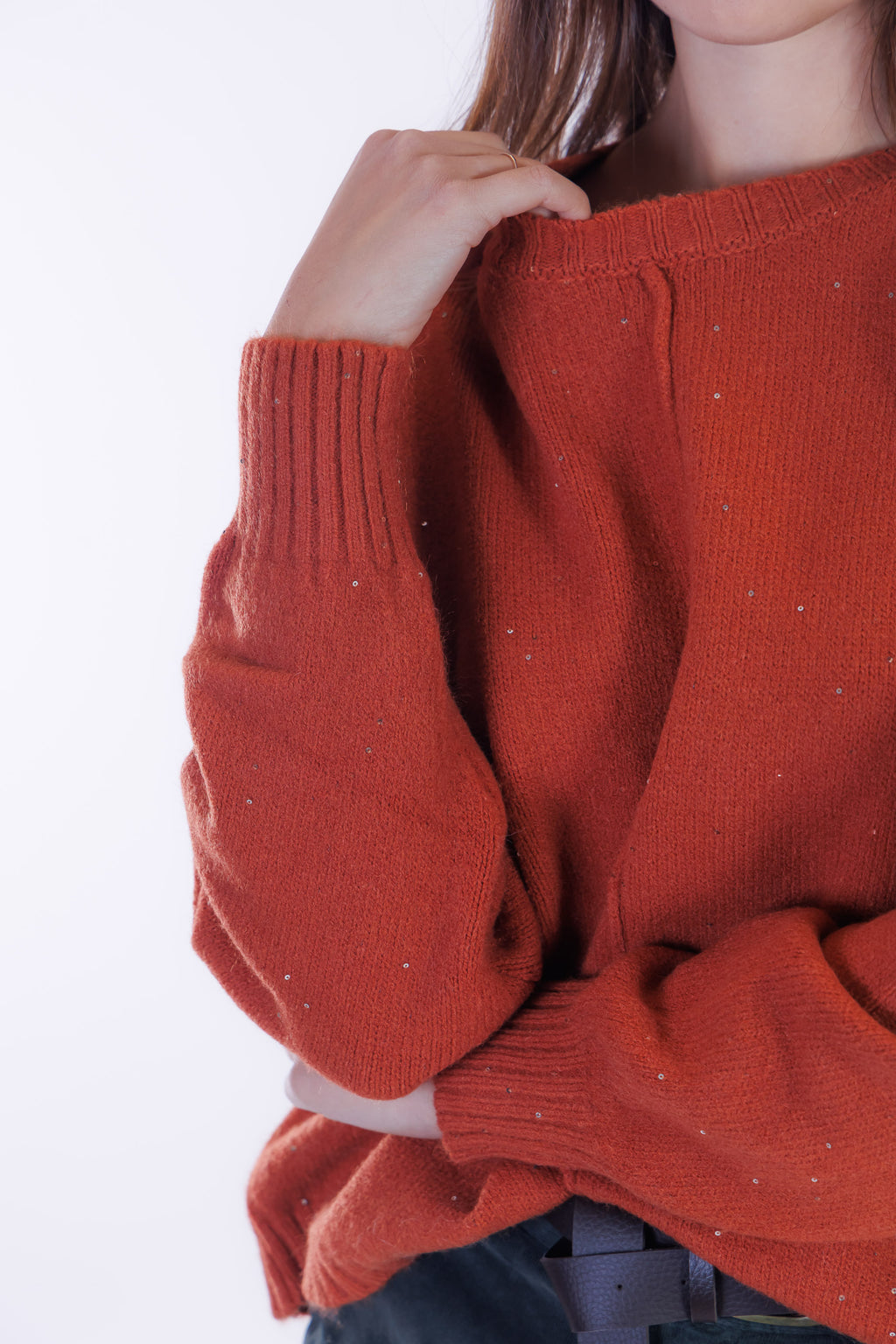 Maglia collo staccabile