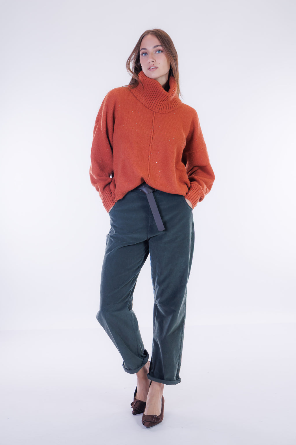 Maglia collo staccabile