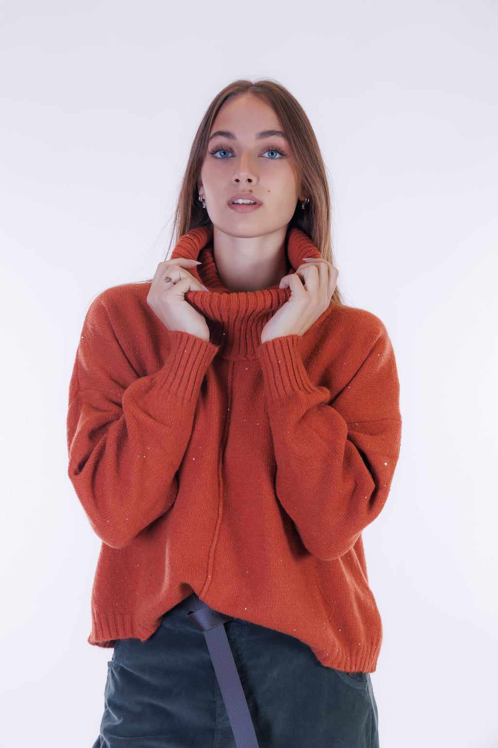 Maglia collo staccabile