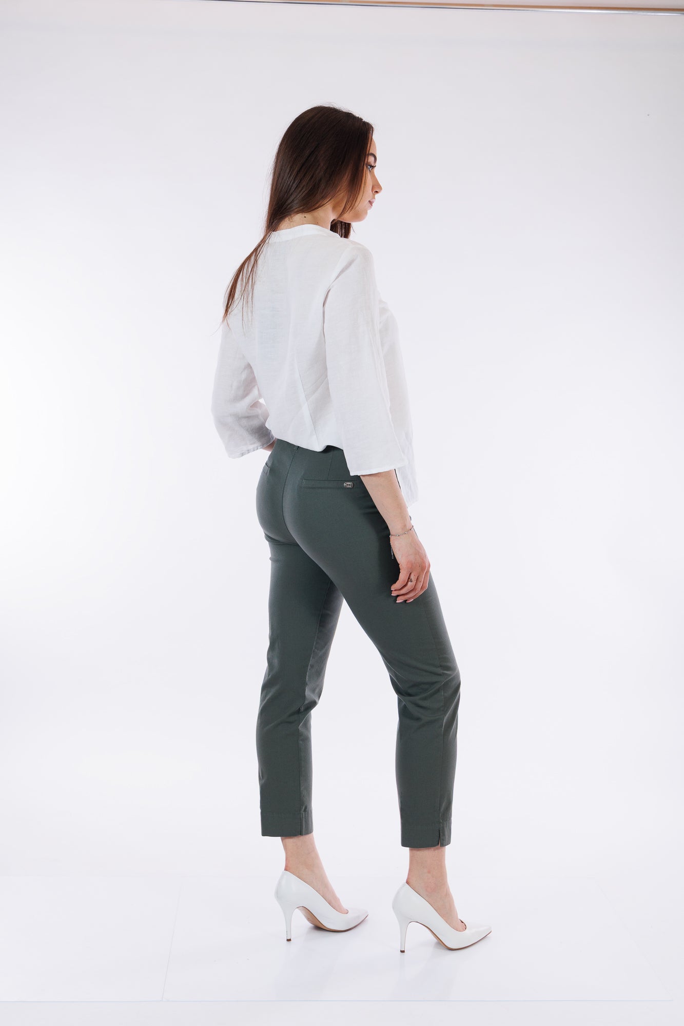 Pantalone chinos cotone spacchetti