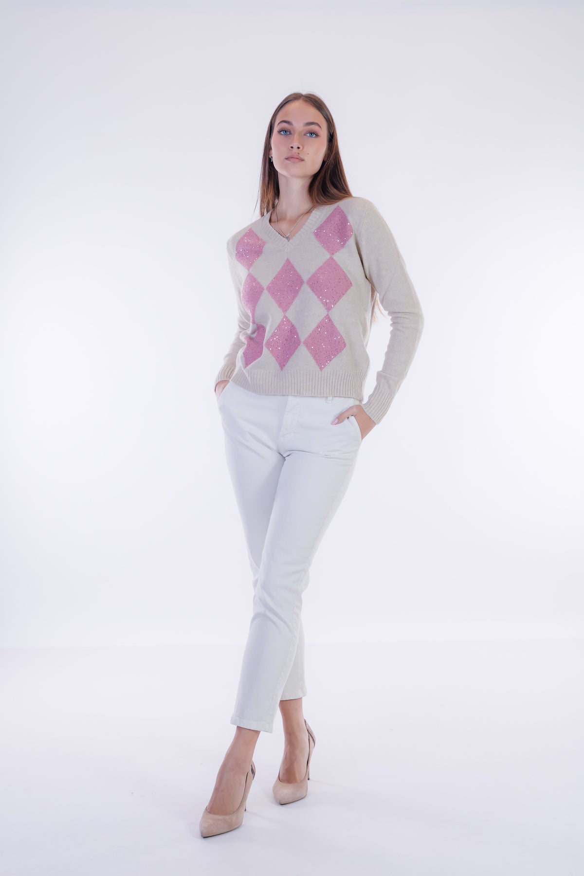 Pantalone chinos cotone
