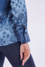 Camicia fantasia cashmere