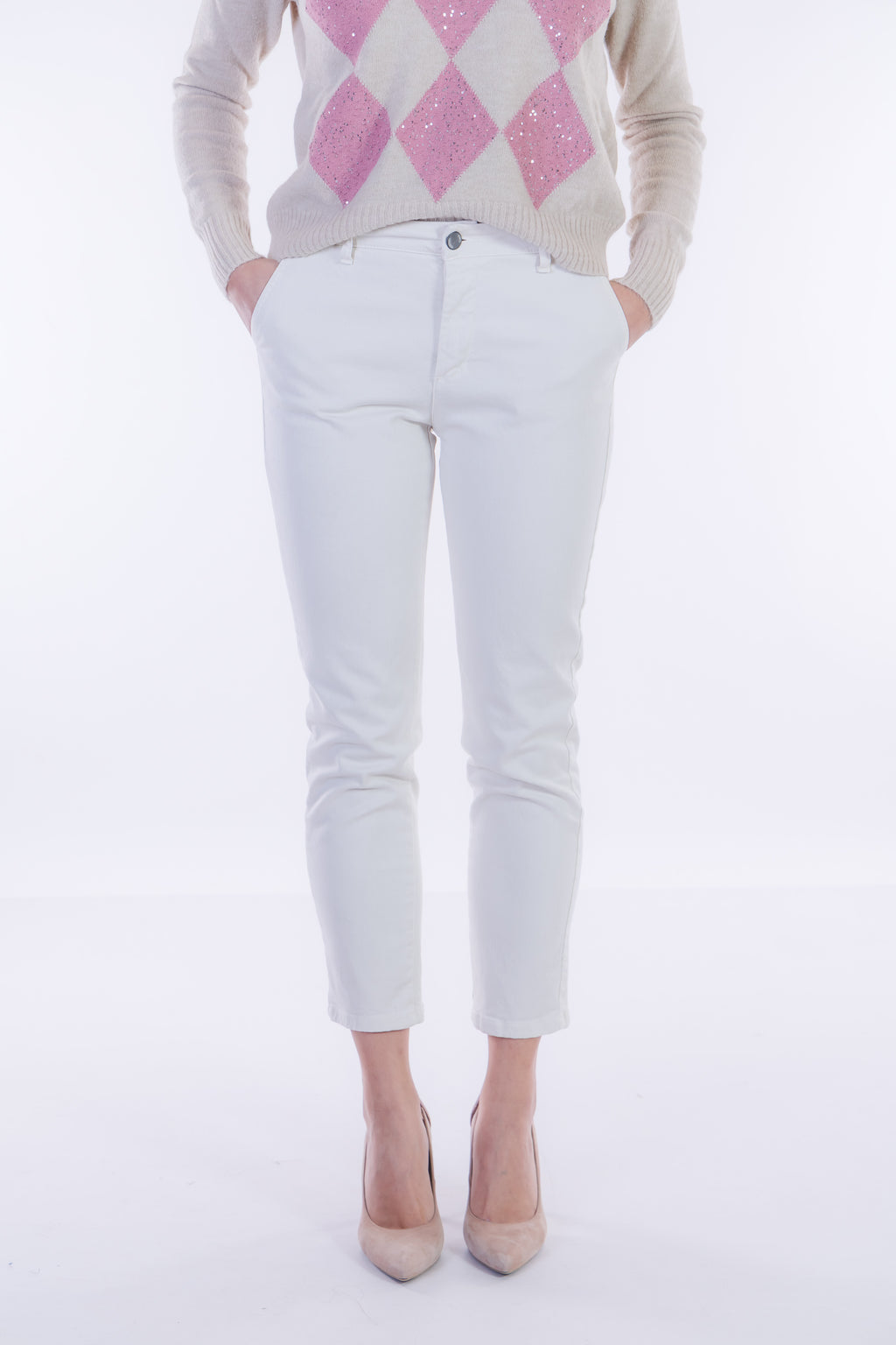Pantalone chinos cotone
