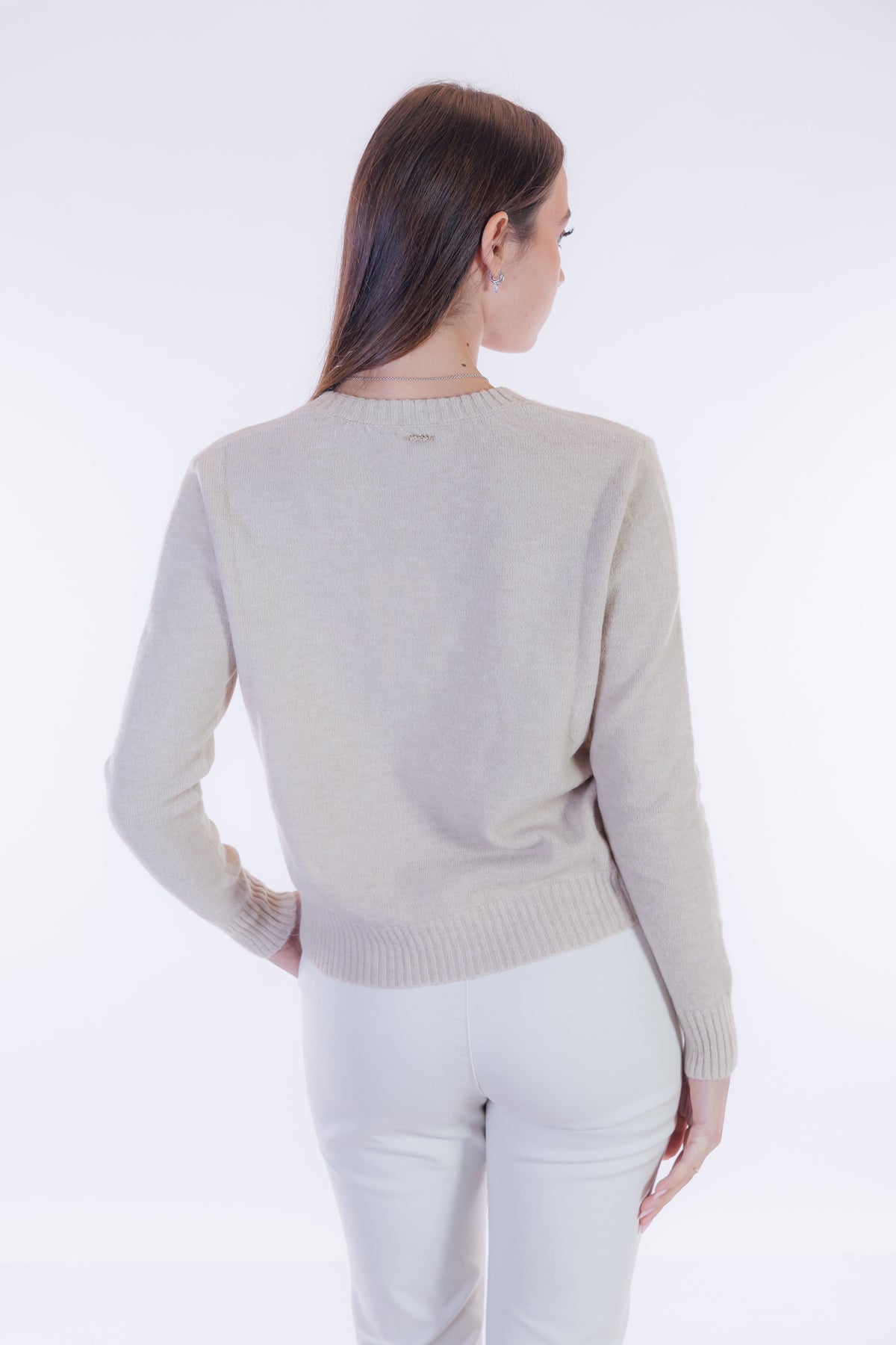 Maglia rombi paillettes