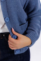 Cardigan micro paillettes