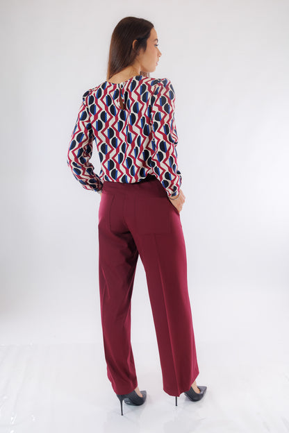 Pantalone wide leg m.lana
