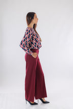 Pantalone wide leg m.lana