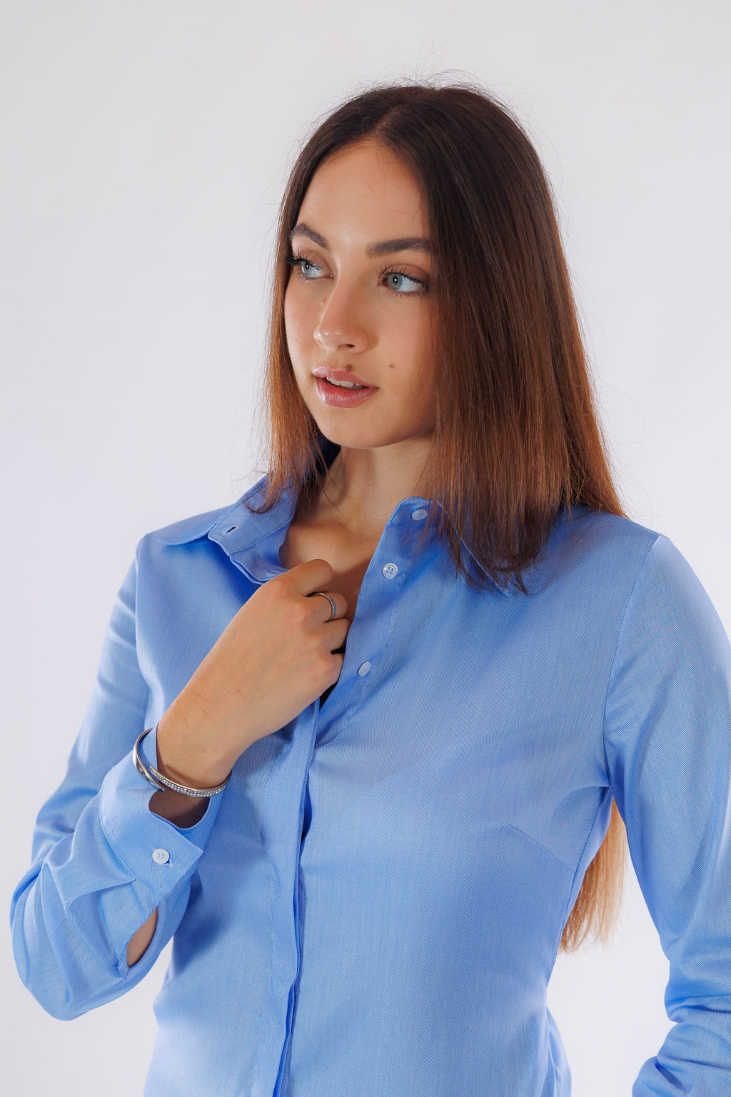 Camicia cangiante slim fit