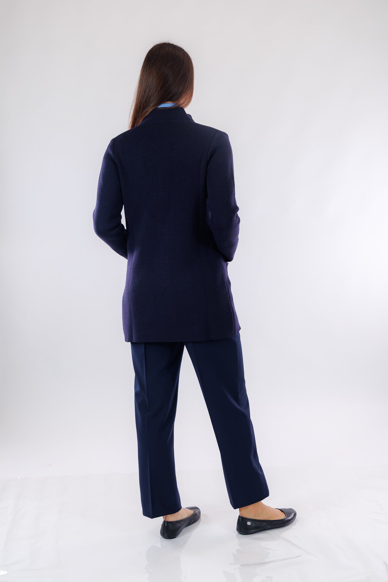 Giacca lunga punto stoffa