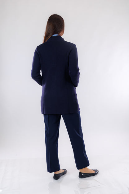 Giacca lunga punto stoffa