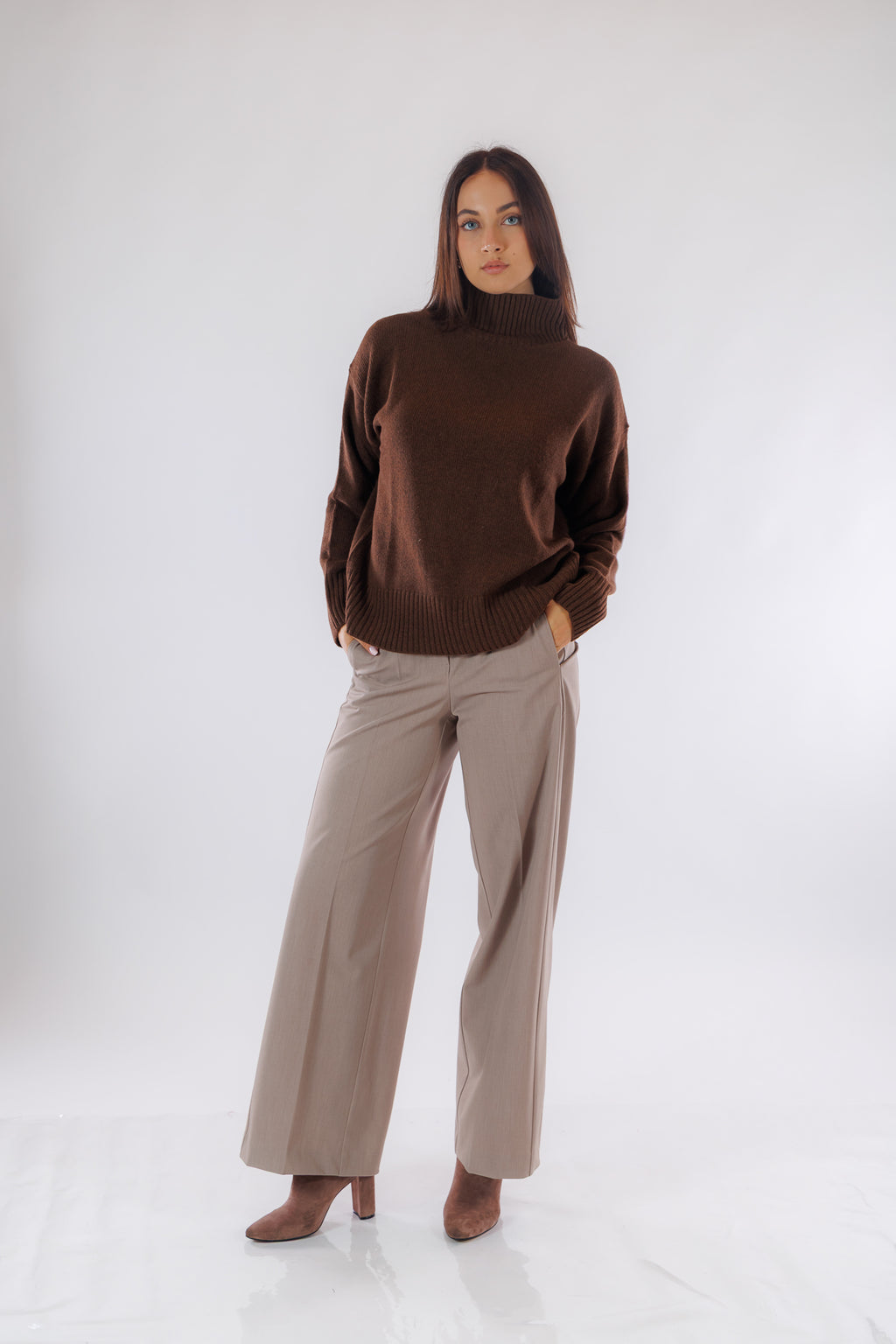 Pantalone wide leg m.lana