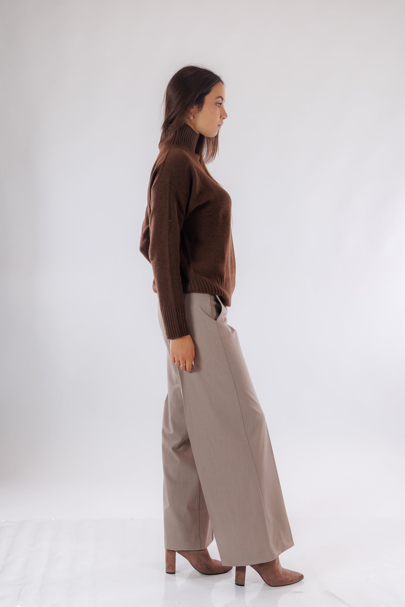 Pantalone wide leg m.lana