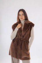 Gilet eco pelliccia