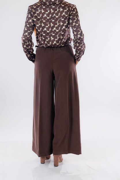 Pantalone palazzo tencel