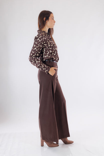 Pantalone palazzo tencel