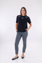 T-shirt centrini ricamati