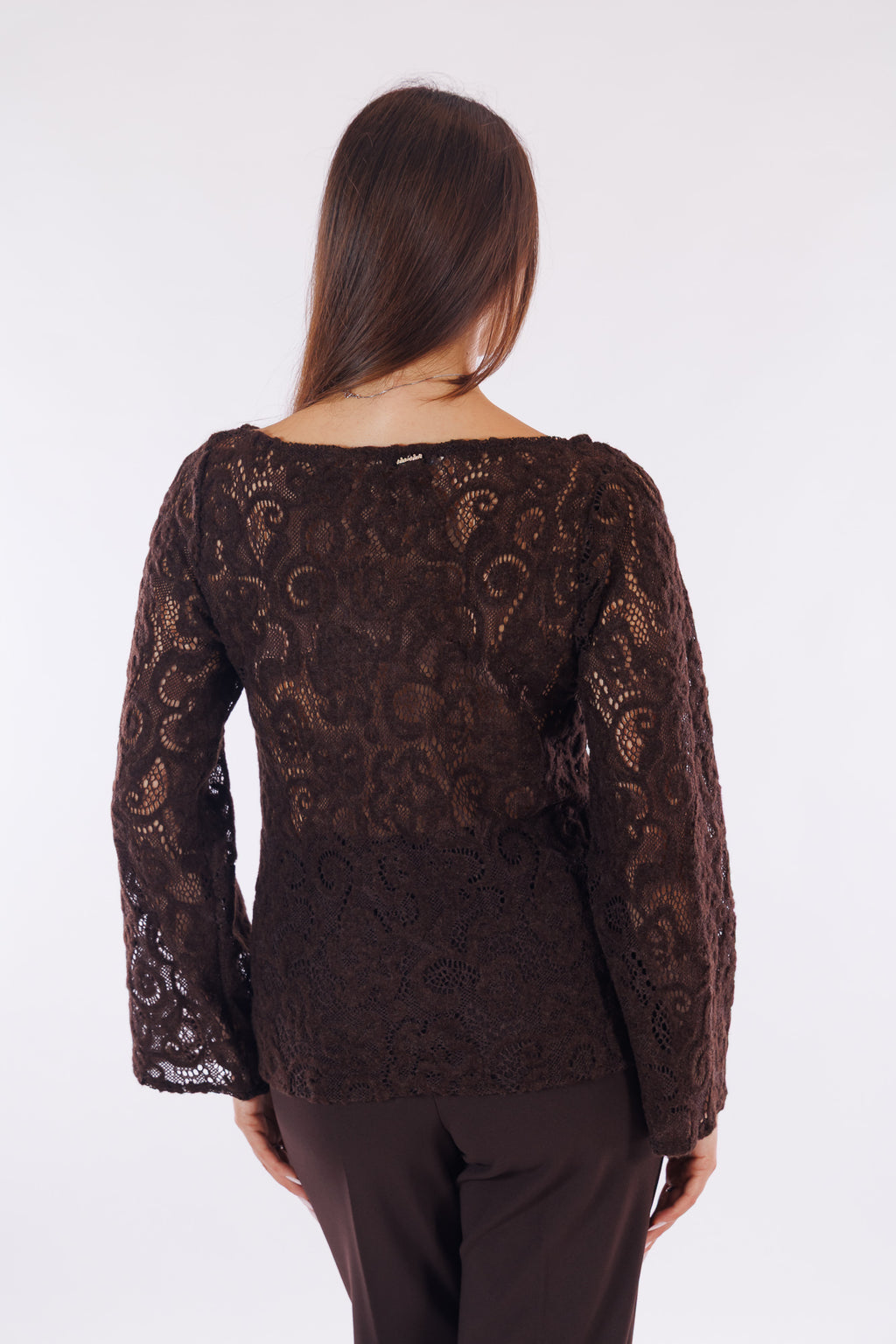 Blusa pizzo lana