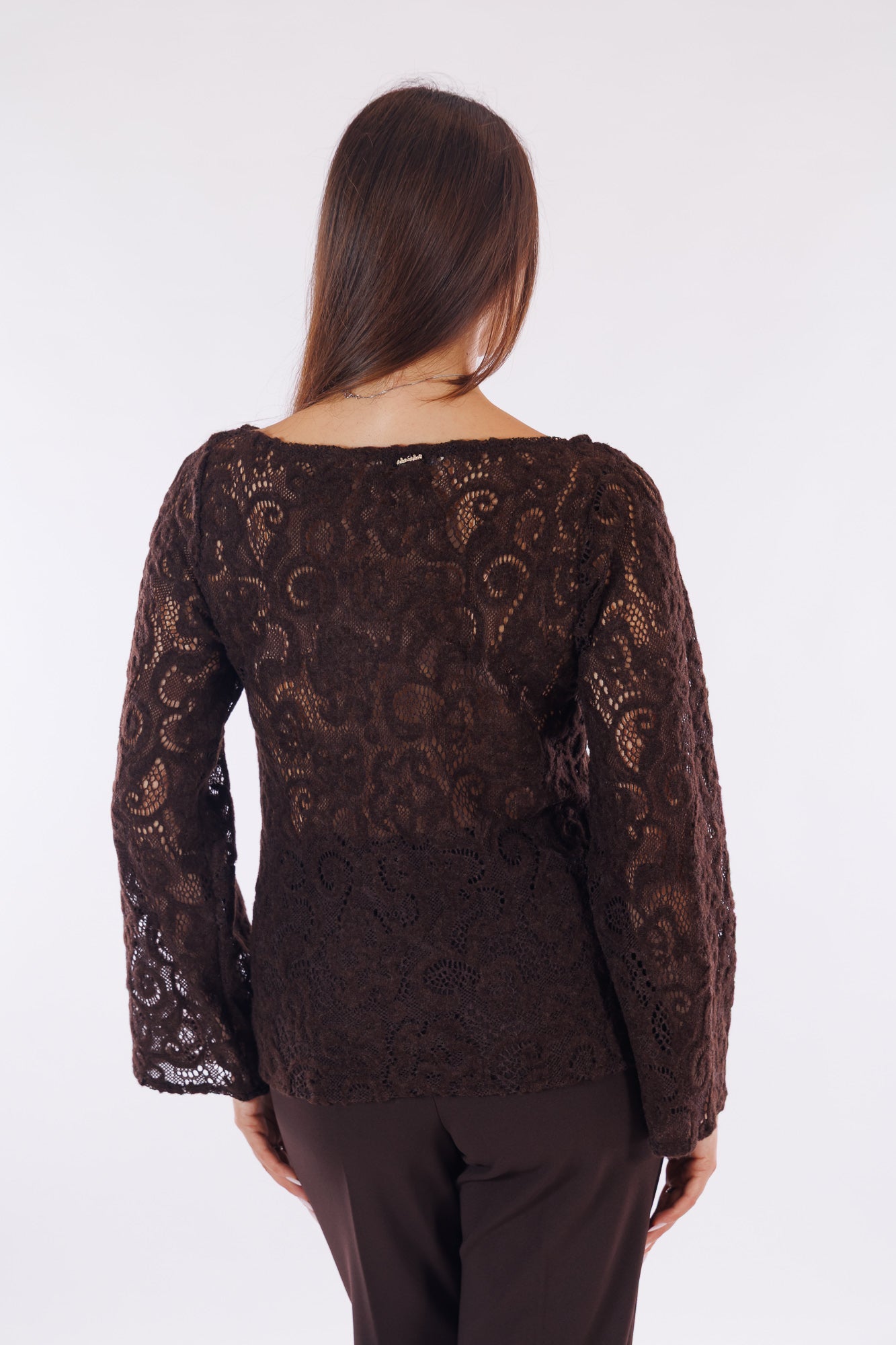 Blusa pizzo lana