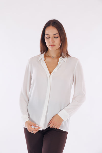 Camicia basica pes setificato