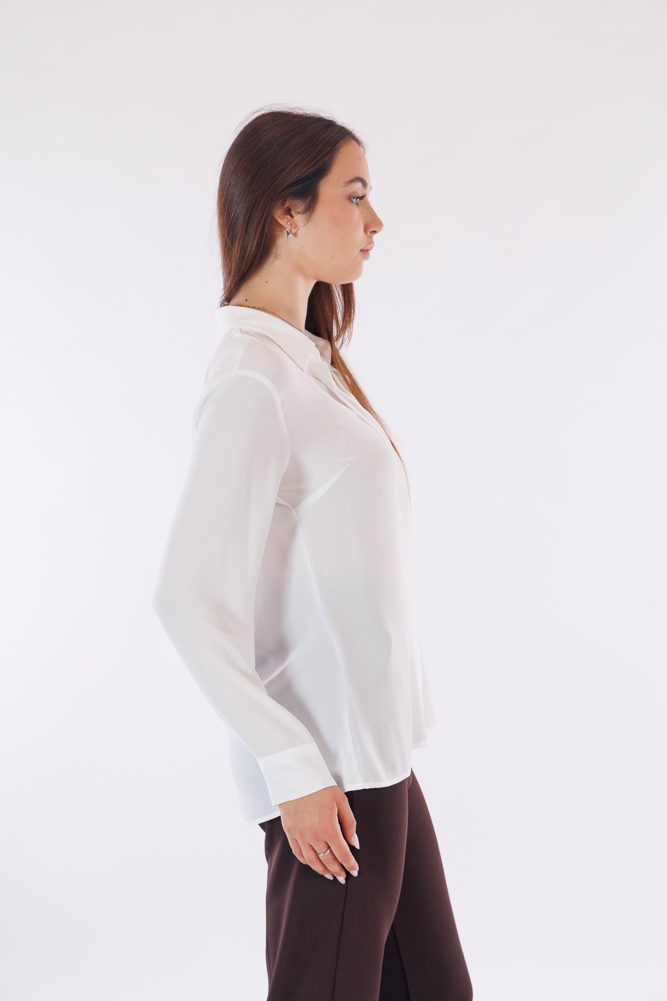 Camicia basica pes setificato