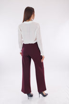 Pantalone ampio crêpe